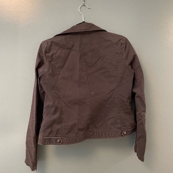 Levi’s Grey Distressed Jacket - Picture 2 of 5